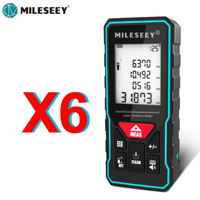 Industrial Laser Rangefinder - MILESEEY レーザー距離計 X5 レーザーテープメーター デジタルレーザー距離計 レーザーメーター