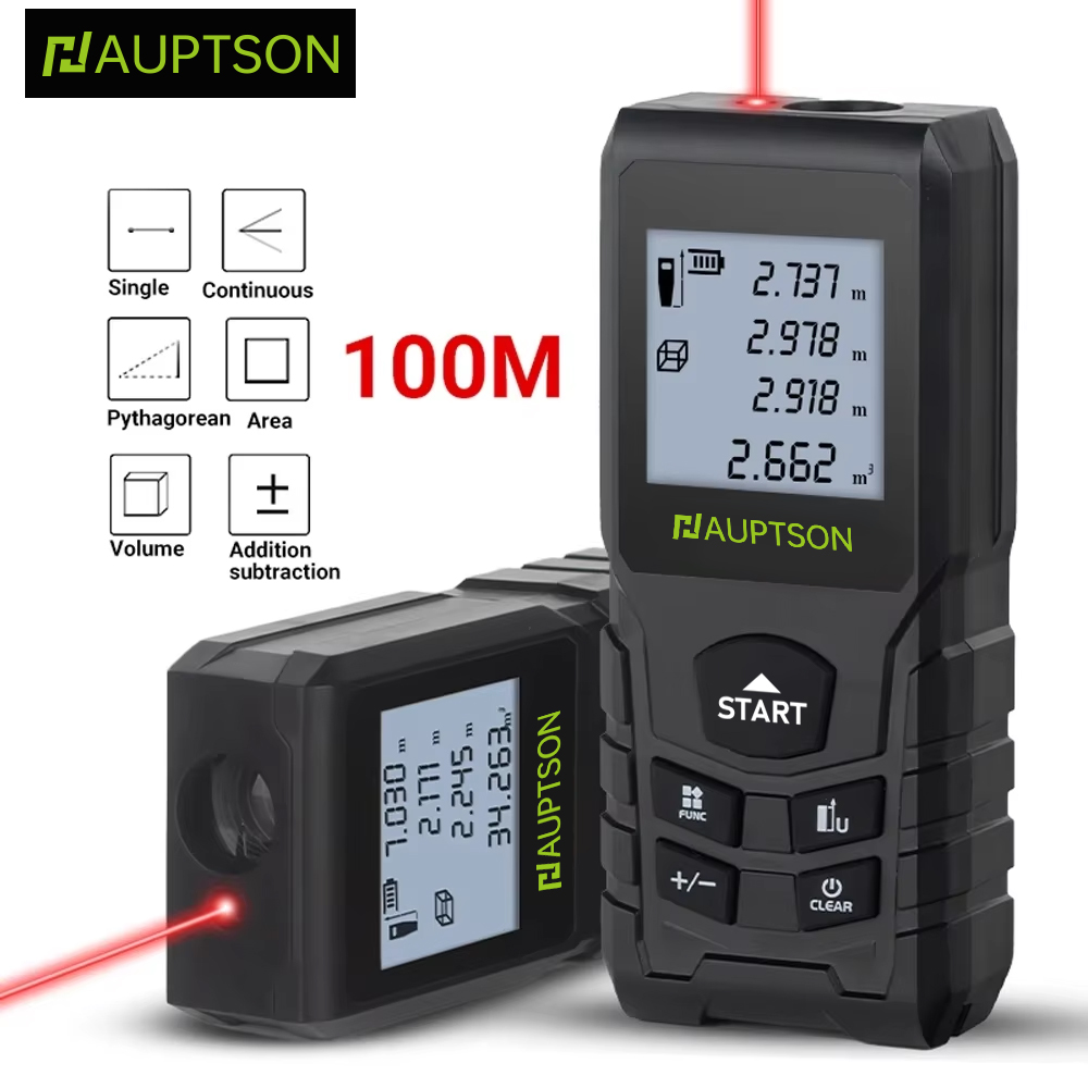 Industrial Laser Rangefinder - HAUPTSON 70/100 メートルレーザー距離計距離計距離計レーザーテープ距離計建物