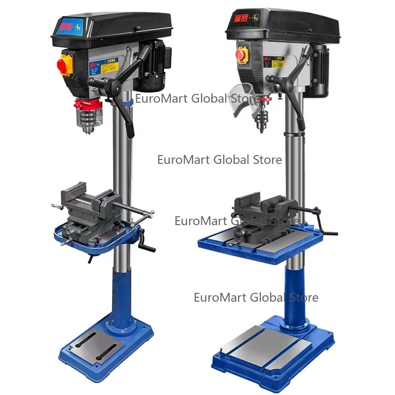 Industrial Laser Drill - 高出力1000W 1500Wレーザー位置決め電動垂直穴あけ工業用卓上木工ドリルプレスモーター