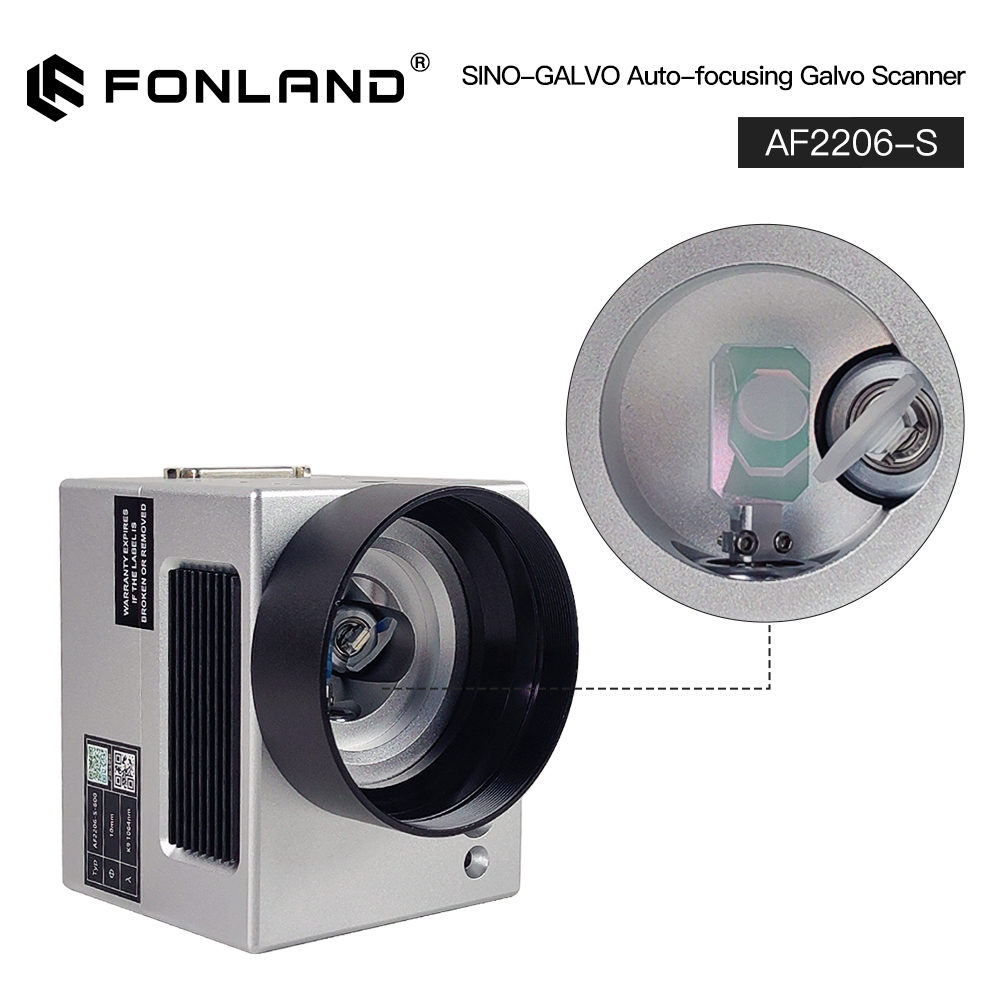 Galvo Scan Head - AF2206-S SINO-GALVO ファイバーレーザースキャニングガルボヘッドセット 10.6um &1064nm &