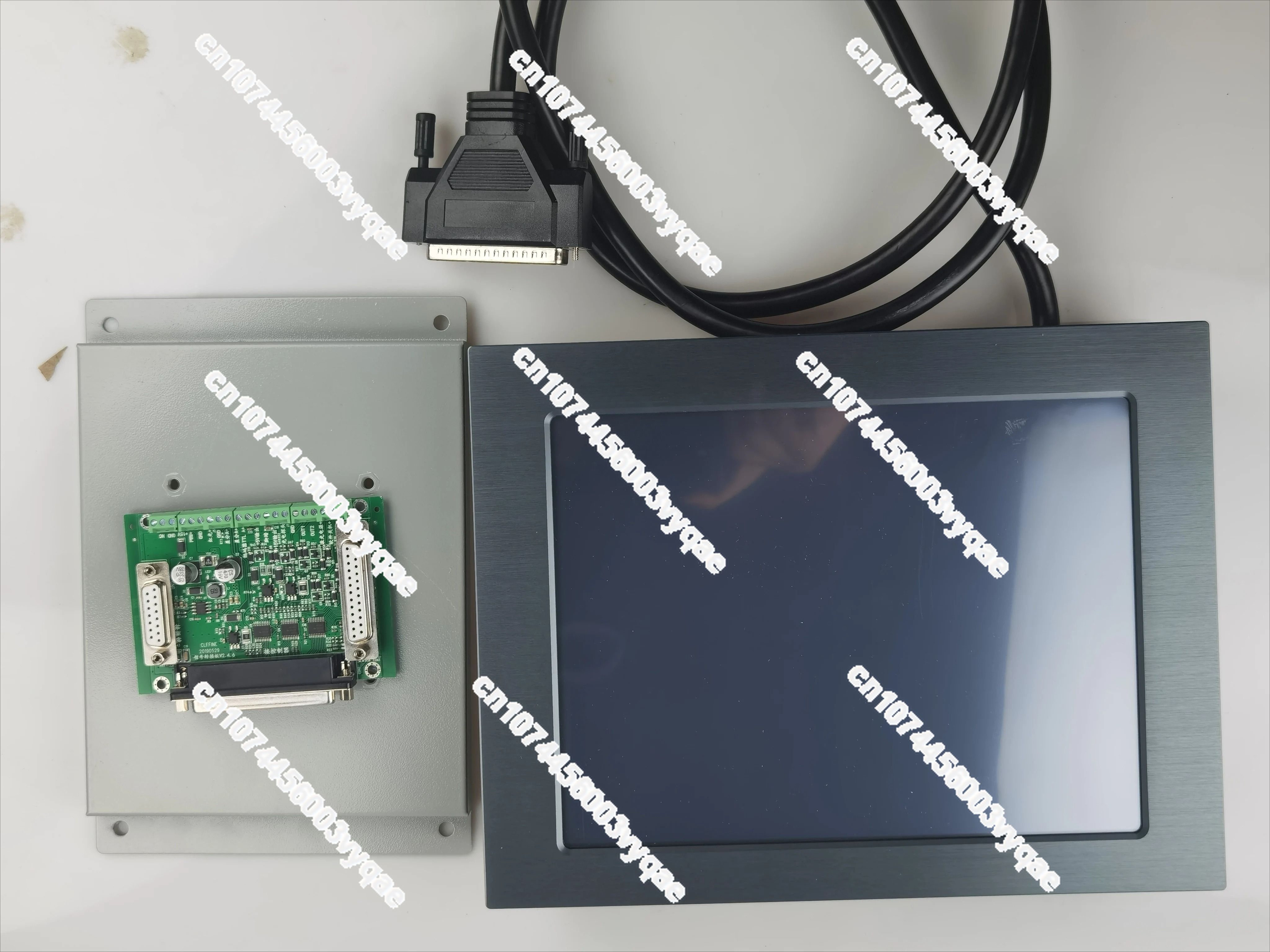 Laser Marking Machine - 10インチKelingfeng CNF-130DLiタッチスクリーンレーザーコーディング制御システムケーブル組立ラインマーキングマシン