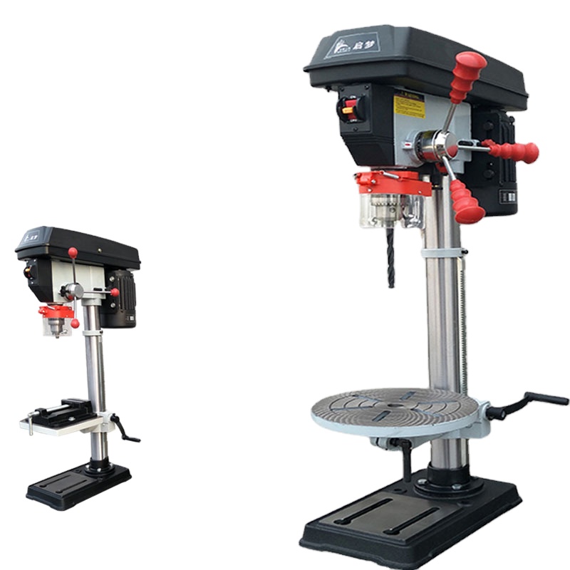 Industrial Laser Drill - 750ワット家庭用工業用レーザーテーブルドリルマシン、4インチフロアプライヤー付きドリルマシン