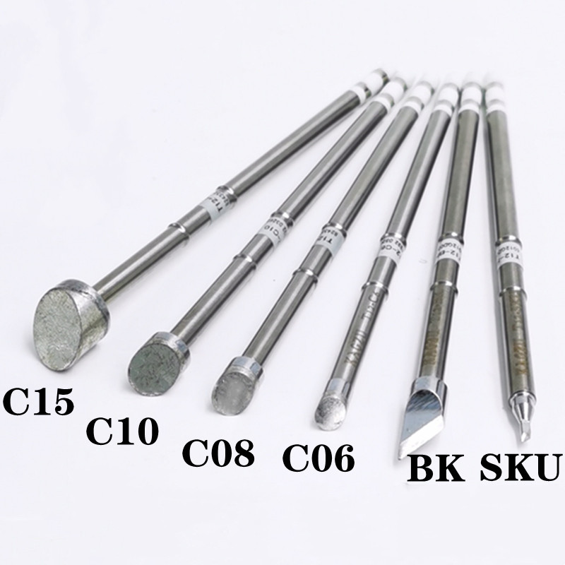 Industrial Laser Soldering Iron - KAGZU T12-BK/SKU/C6/C8/C10/C15 シリーズ溶接こて先 OLED&STC-LED T12 はんだ付けステーション