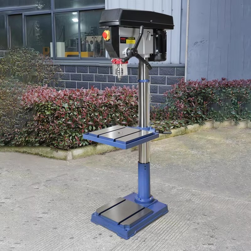 Industrial Laser Drill - 工業用電動木工ドリルプレスモーター 高出力1000W-1500W レーザー位置決め機能付き ベンチトップ用垂直穴あけ機