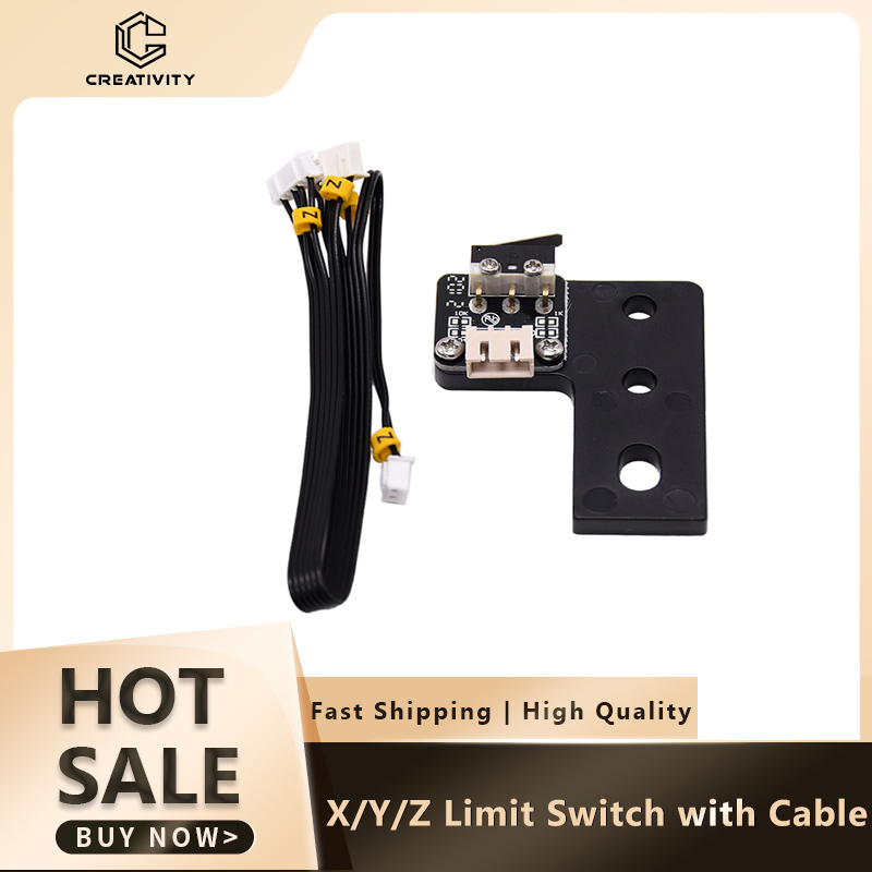 Limit Switch Cnc - 3Dプリンター用ケーブル付きスイッチ,Ender 3Pro,CR10,CR10,CR10,Ender-3 x/y/z,印刷部品