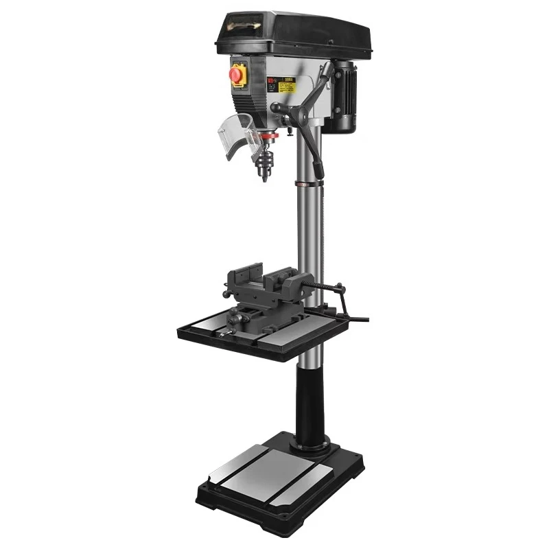 Industrial Laser Drill - 32mm径ドリル対応、レーザー位置決め機能付き電動垂直穴あけ機、工業用卓上型