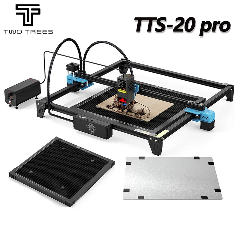 Industrial Grade Laser Engraver - Twotrees TTS-20 Pro 20W レーザー彫刻機 デスクトップ