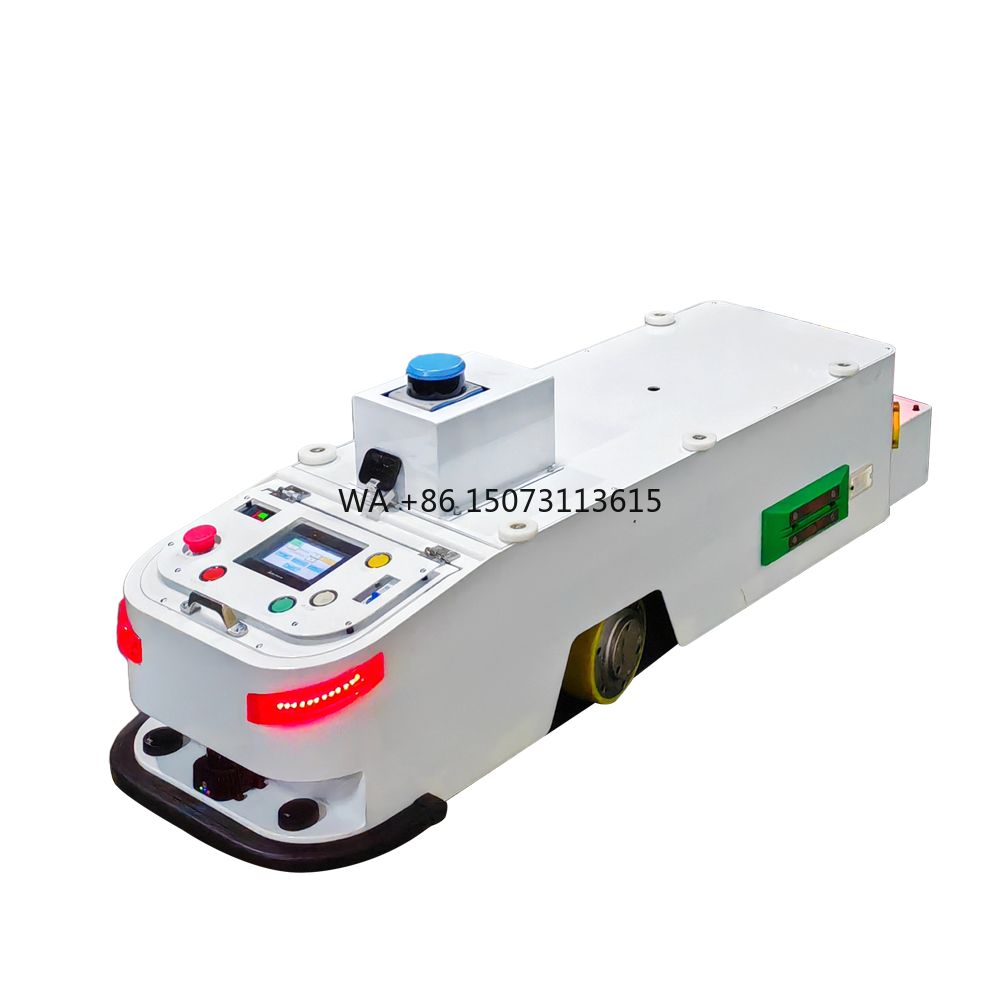Industrial Laser Systems - MDBOT 2000kg牽引力 レーザーガイド式AMRロボット 自律走行ロボット 倉庫物流向け
