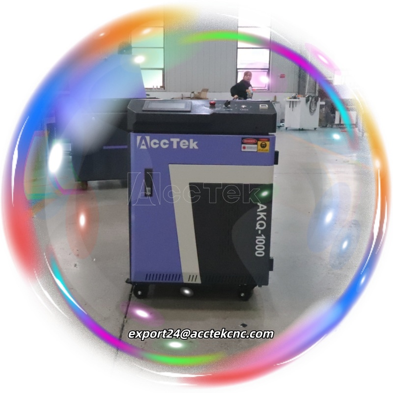 Industrial Laser Paint Remover - 強力な1000wパルスレーザー洗浄機、産業用ハンドヘルドレーザー洗浄機、ポータブル錆、塗料、油膜除去機