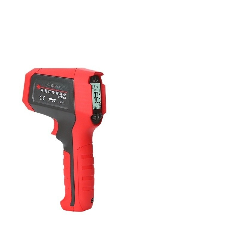 Industrial Laser Measuring Device - デュアルレーザー赤外線温度計高精度工業用温度測定耐衝撃防塵防水装置