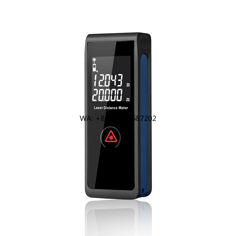 Industrial Laser Measuring Device - LOOBO ハンドヘルドレーザー距離計 20メートル ポケットサイズ 高精度距離測定器 1年間保証付き