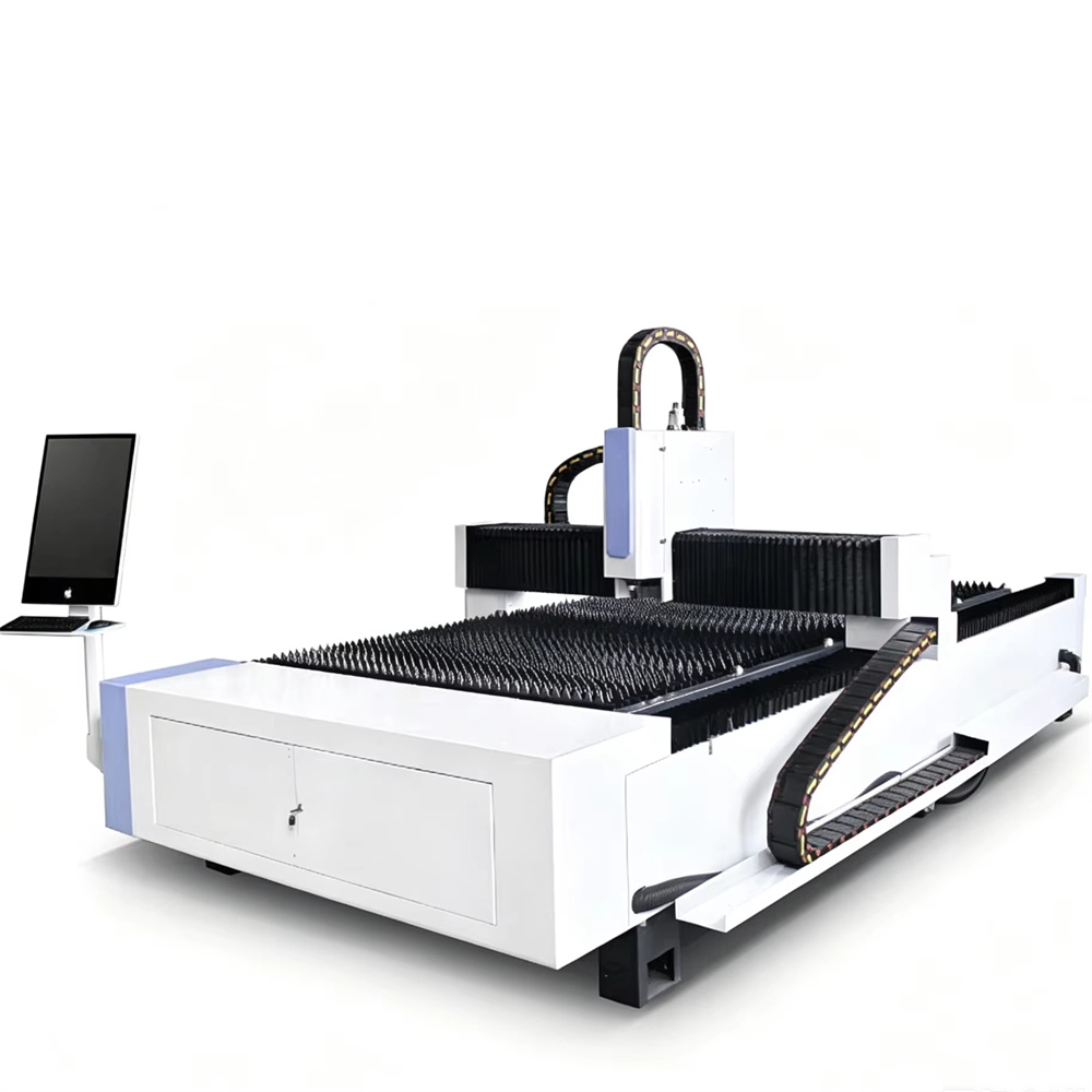 Industrial Laser Cutters - 工業用 3000W CNC ファイバーレーザー切断機鋼銅金属レーザーカッター Raycus レーザーソースオートフォーカスヘッド付き
