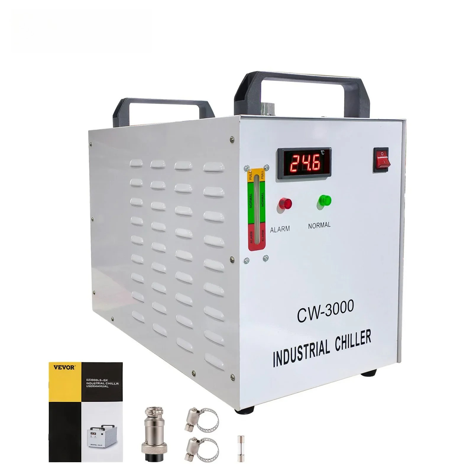 Industrial Grade Laser Engraver - SIHAO CW-3000 工業用CNCレーザー彫刻機 水冷式レーザー管専用チラー 高効率冷却用