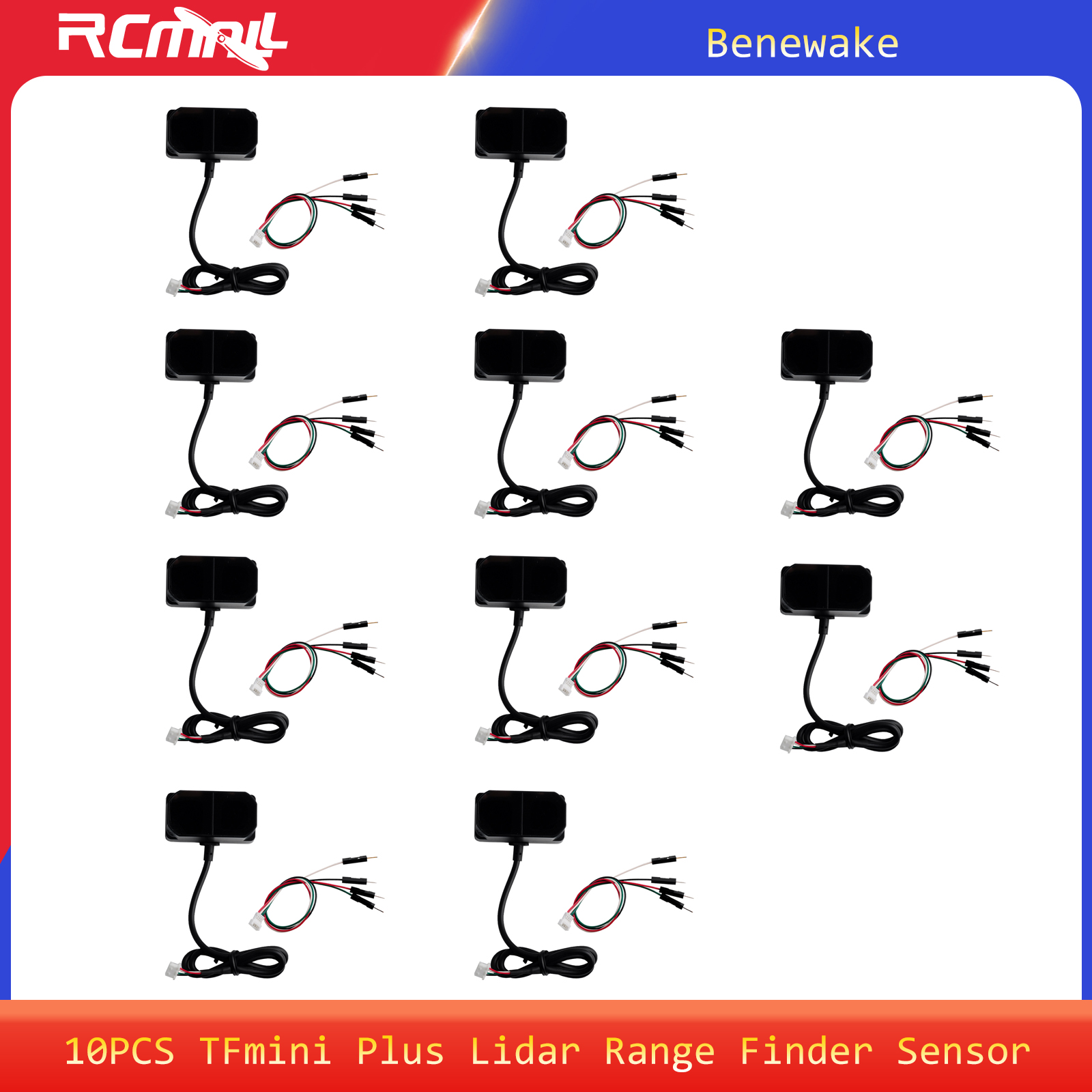 Industrial Laser Rangefinder - 10 個 TFmini Plus レーザー Lidar
