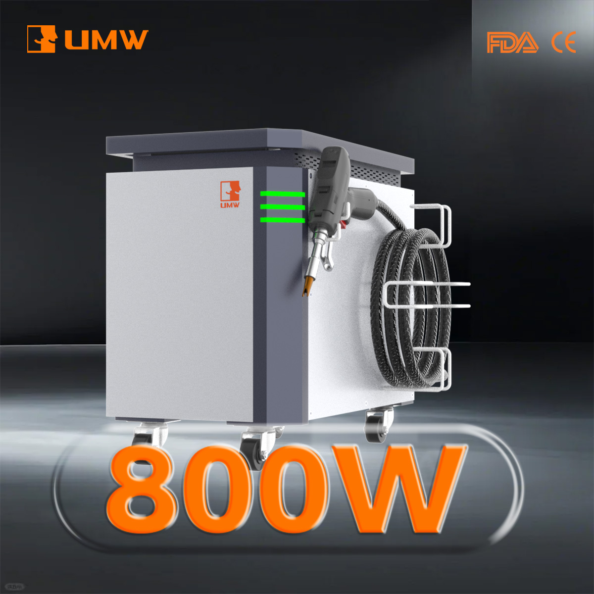 Industrial Laser Systems - ハンドヘルド800Wファイバーレーザー溶接機 金属工業用4-in-1溶接・切断・洗浄機 エアー冷却システム付き