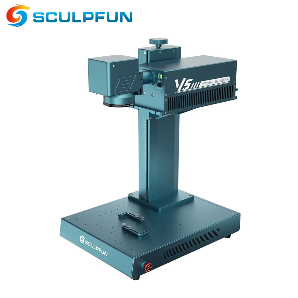 Industrial Grade Laser Engraver - SCULPFUN V5 UVレーザー彫刻機 業務用 3Dレリーフ彫刻対応 透明アクリル、金属、あらゆる素材に対応