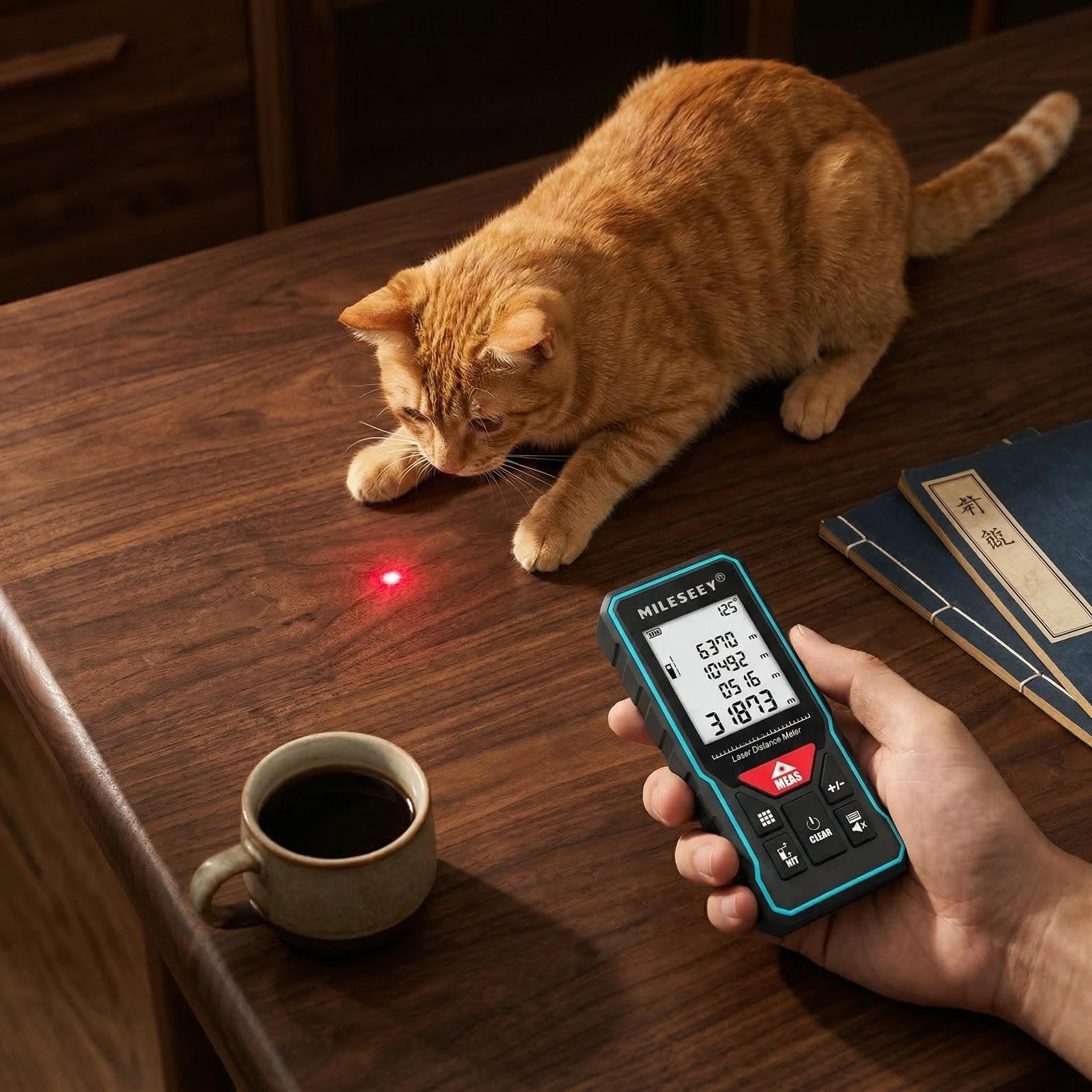 MILESEEY レーザー距離計 X5 レーザーテープメータ - Industrial Laser Rangefinder のレビューと価格
