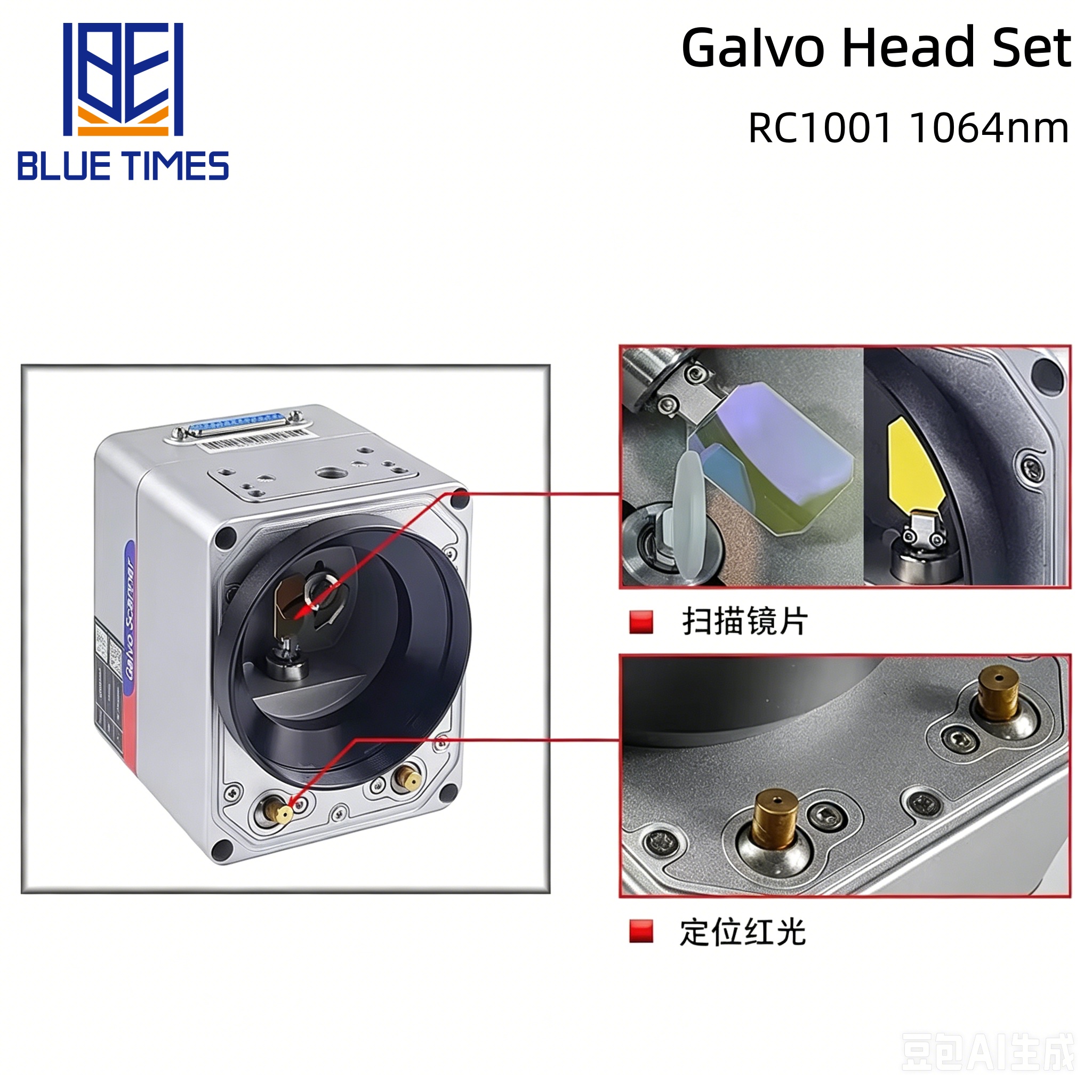   Bluetimes RC1001 ファイバーレーザースキ - Galvo Scan Head のレビューと価格