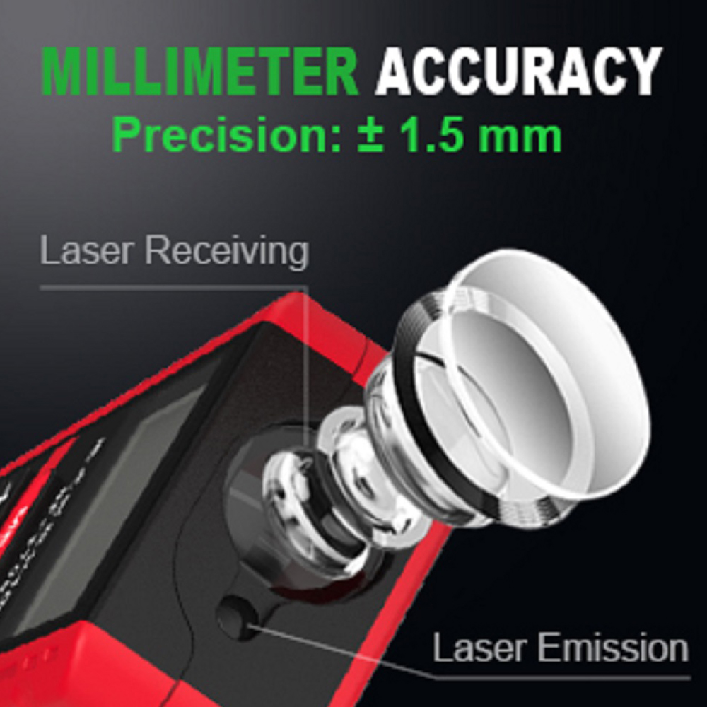 Noyafa-NF-271レーザー距離計,デジタル距離計,巻 - Industrial Laser Rangefinder のレビューと価格
