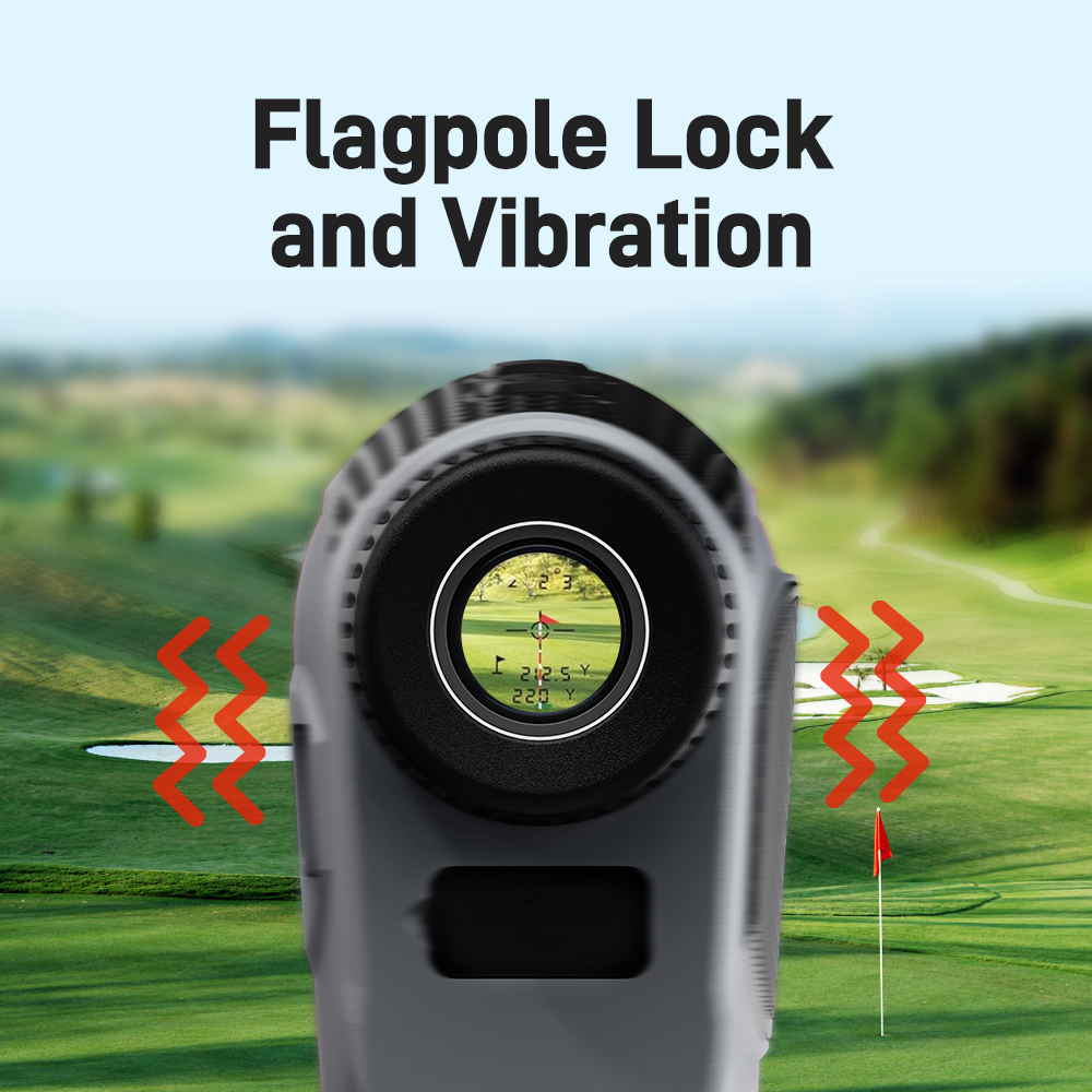 1090ヤードレーザー距離計 ゴルフ用、旗ロック機能付きゴル - Industrial Laser Rangefinder のレビューと価格