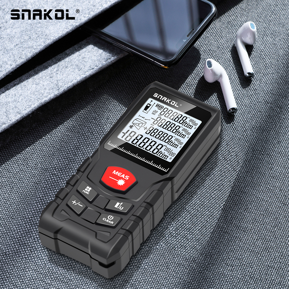Snakol レーザー距離 50 メートル/100 メートル - Industrial Laser Rangefinder のレビューと価格