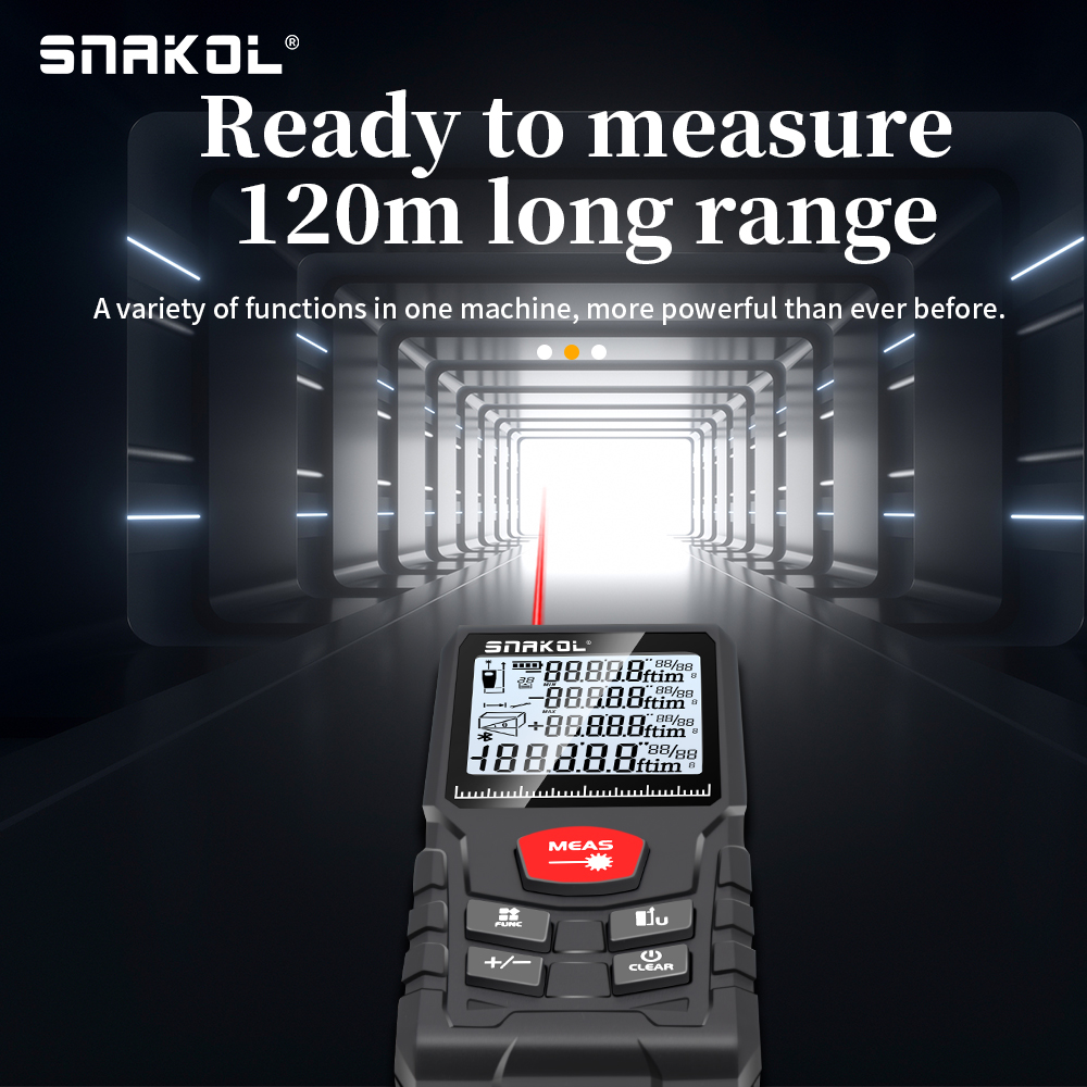 Snakol レーザー距離 50 メートル/100 メートル - Industrial Laser Rangefinder のレビューと価格