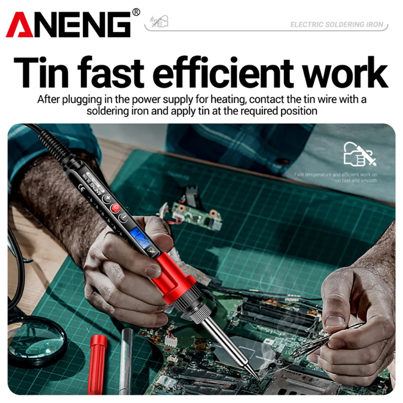 ANENG SL106 電動はんだごて 温度調節可能 溶接  - Industrial Laser Soldering Iron のレビューと価格