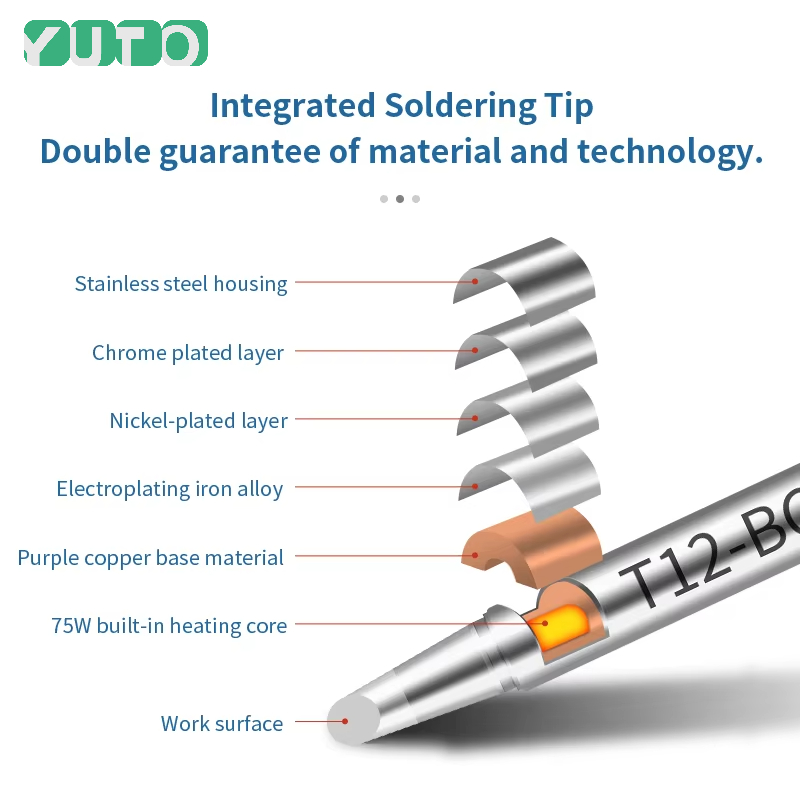 10 個 T12 セットはんだごてチップ各種モデル T12- - Industrial Laser Soldering Iron のレビューと価格