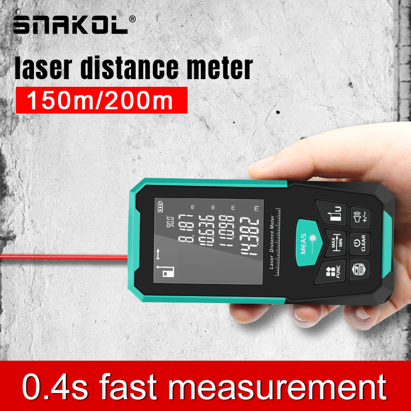 Snakol レーザー距離計 150 メートル 200 メー - Industrial Laser Rangefinder のレビューと価格