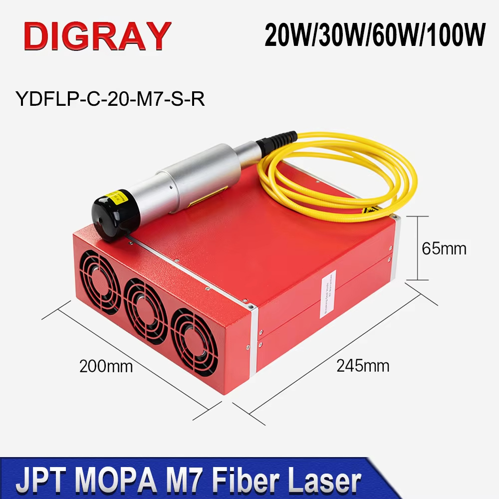 DIGRAY JPT MOPA M7 パルスファイバーレーザ - Laser Marking Machine のレビューと価格