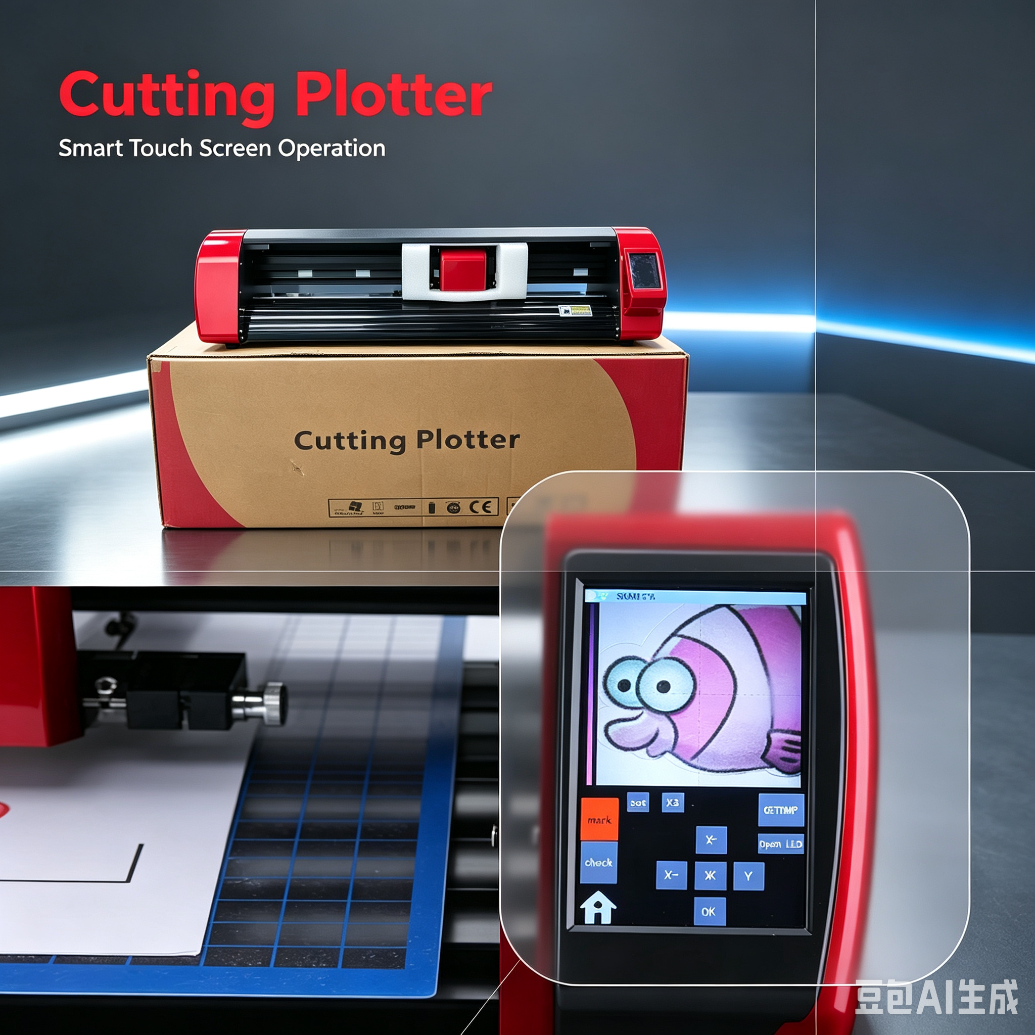 600mmフォーマット ダブルヘッドCCDカメラ搭載 レーザ - Industrial Laser Cutter For Metal のレビューと価格