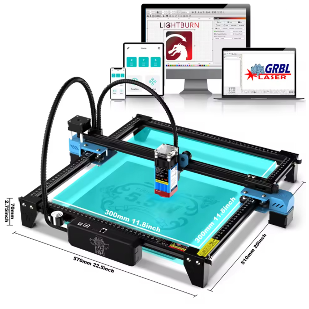 TwoTrees TTS-55 Pro/TTS-10 Pro - Laser Marking Machine のレビューと価格