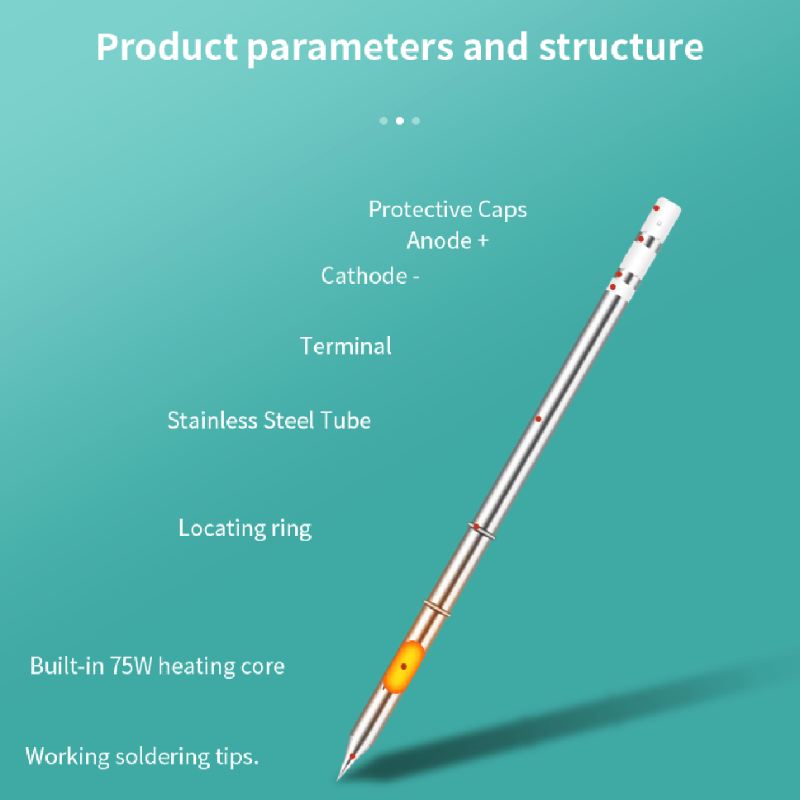 5 個/1 個 T12 シリーズ統合ロングはんだごてチップ  - Industrial Laser Soldering Iron のレビューと価格