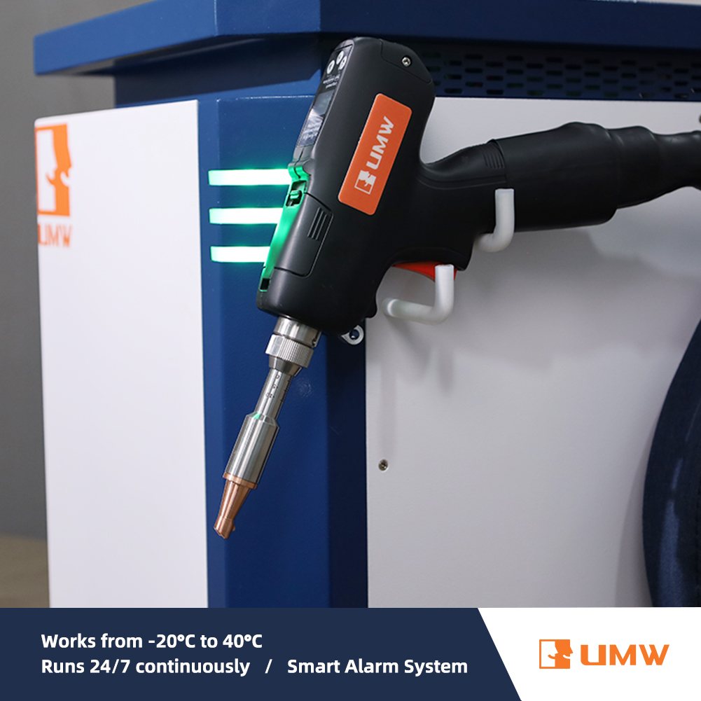 ハンドヘルド800Wファイバーレーザー溶接機 金属工業用4- - Industrial Laser Systems のレビューと価格