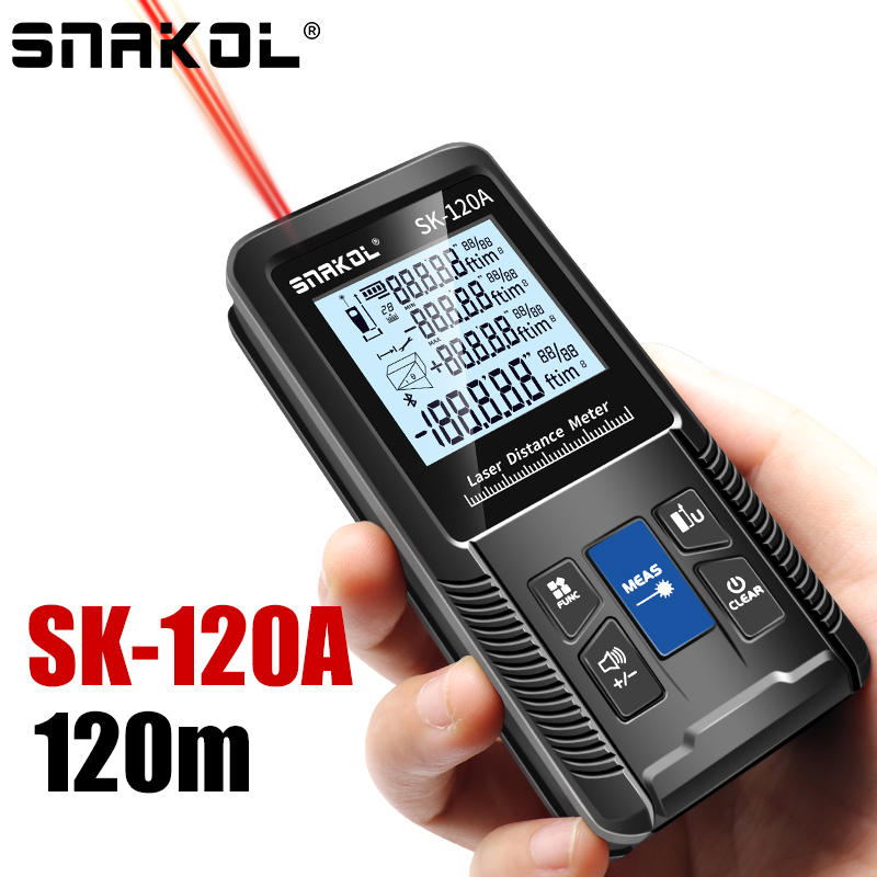 SNAKOL 3-in-1高精度レーザー距離計テープメジャー - Industrial Laser Rangefinder のレビューと価格