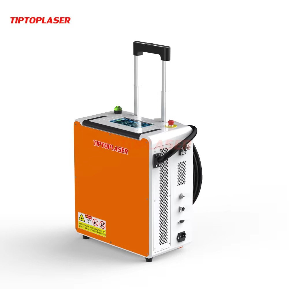 500W Raycusパルスレーザー洗浄機 ポータブルスーツ - Industrial Laser Paint Remover のレビューと価格