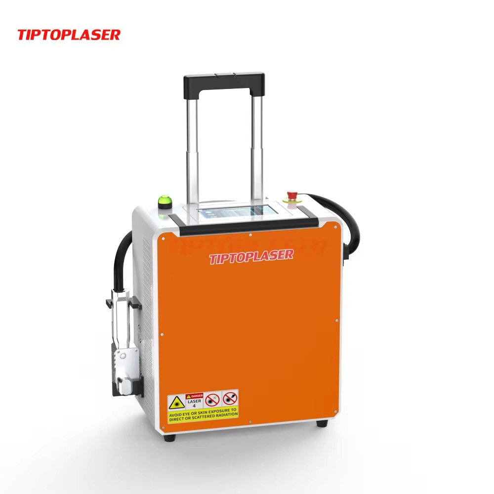 500W Raycusパルスレーザー洗浄機 ポータブルスーツ - Industrial Laser Paint Remover のレビューと価格