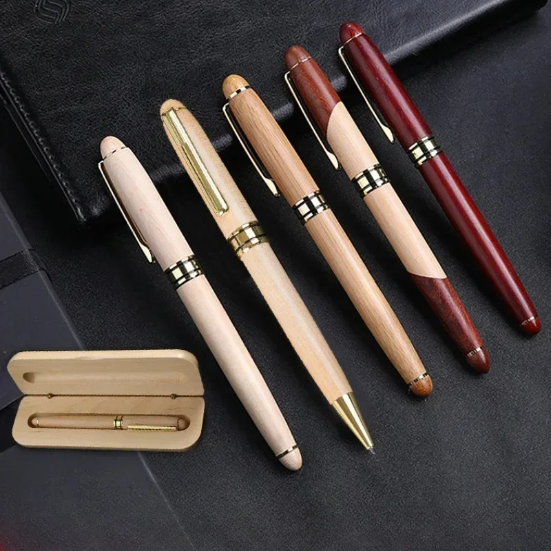 カスタムロゴ竹木製署名ボールペン、会社名、メープル、ブナ材、 - Industrial Laser Pen のレビューと価格
