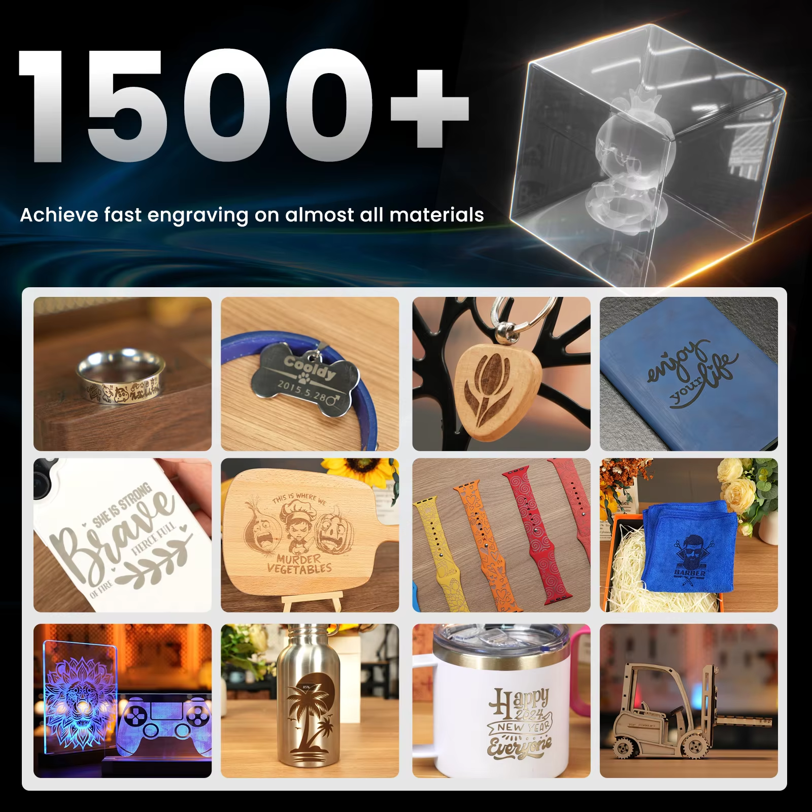 SCULPFUN V5 UVレーザー彫刻機 業務用 3Dレリ - Industrial Grade Laser Engraver のレビューと価格