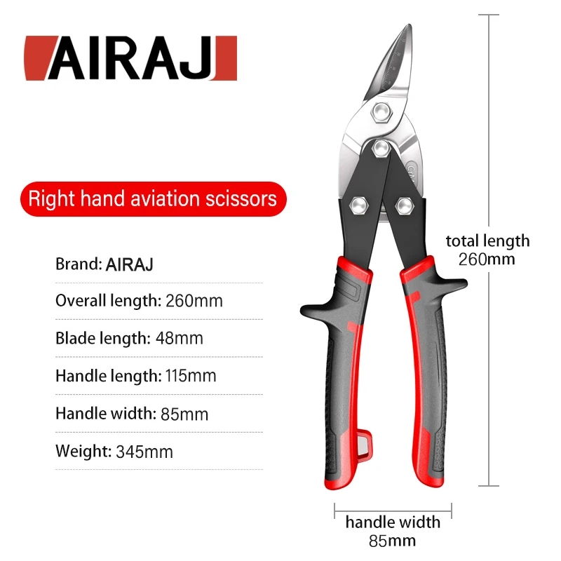 AIRAJ 航空はさみ錫スニップ金属シート切断スニップカッタ - Industrial Laser Cutters のレビューと価格