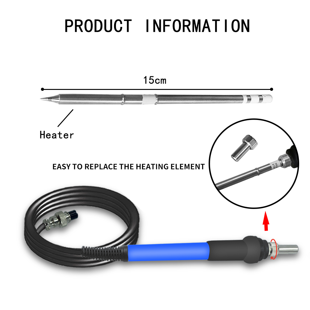 T12 + はんだステーションはんだごて 1.3 インチ O - Industrial Laser Soldering Iron のレビューと価格